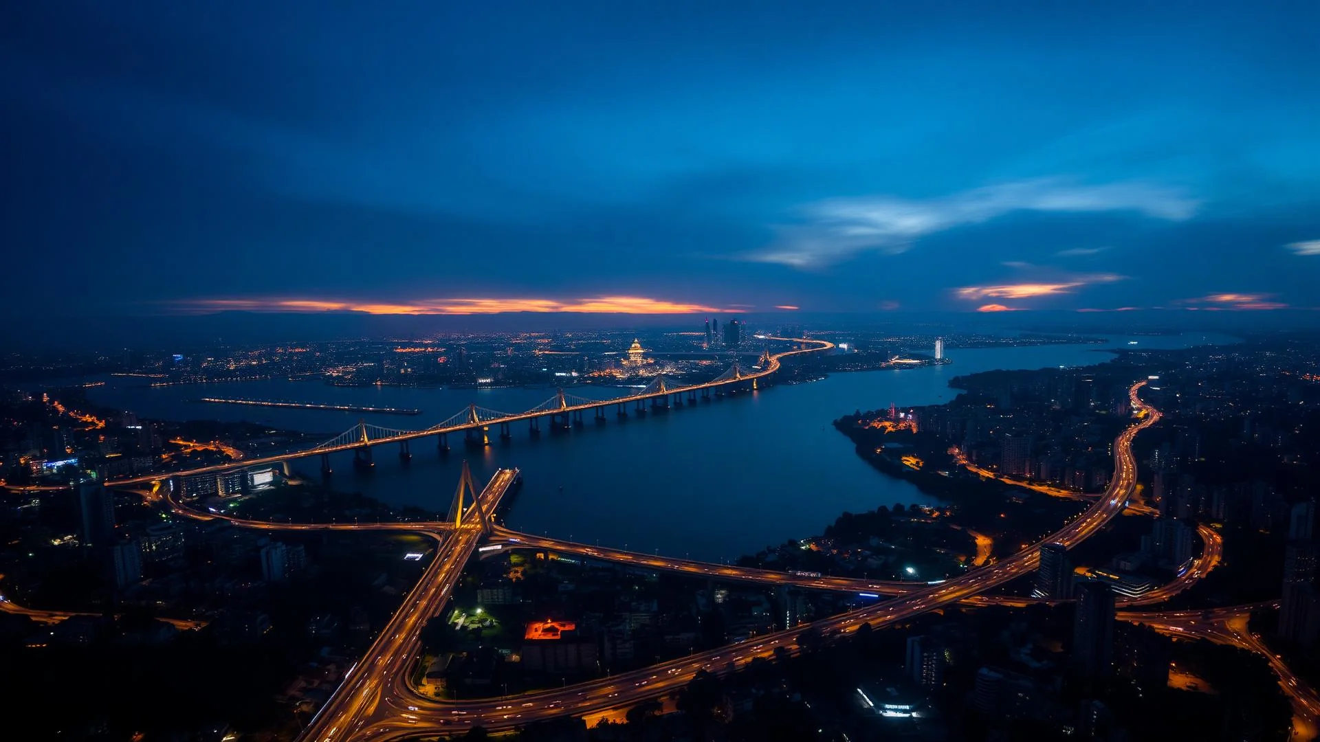 Mumbai skyline at dusk representing Exux Group's pan-India reach